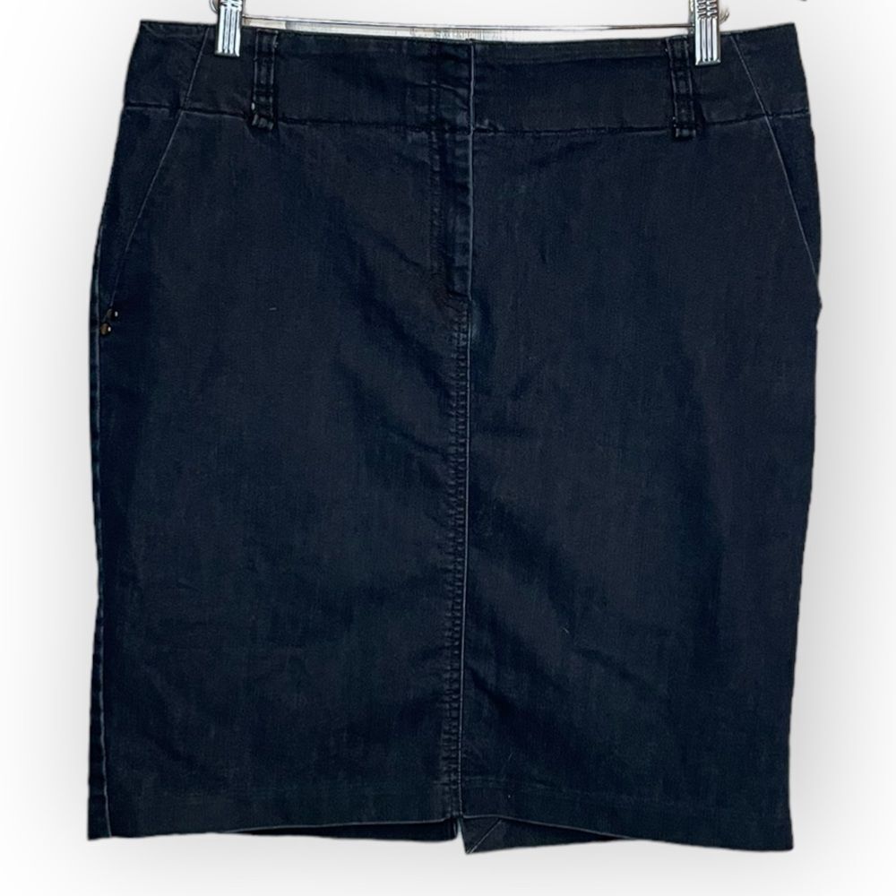 Apostrophe Stretch Denim Skirt size 12